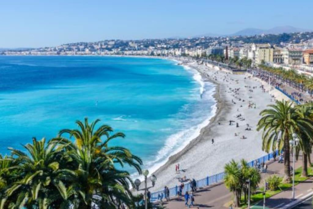 Appartement 23 M2 A Nice, 2E Ligne Du Front De Mer エクステリア 写真